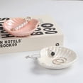 thumbnail image 5 of ACDANC Ring Dish,Vintage Shell Shape Jewelry Holder Dish,Decorative Storage Compact Design Ring Holder Dish,Style2, 5 of 7