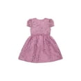 thumbnail image 6 of Kensie Girl Floral Soutache Mesh Short Sleeve Dress, Sizes 4-16, 6 of 7