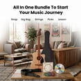 thumbnail image 2 of Fender Redondo CE Dreadnought Acoustic-Electric Guitar - Natural Bundle with Gig Bag, Strap, Strings, Picks, and Austin Bazaar Instructional DVD, 2 of 9