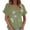 Light Green, variant on T Shirts for Women Summer Short Sleeve V Neck Casual Wildflower Graphic Tee Shirt Boho Tops