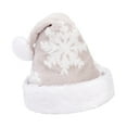 thumbnail image 6 of Christmas Hat Headgear Santa Claus Hat for Winter Dress up Stage Performance Gray, 6 of 8