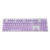 104 piezas de teclado mecánico universal Keycap PC Bakclit Key Cap Set (púrpura)