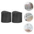 thumbnail image 4 of Greenadscape 2Set Non Slip Ladder Rubber Tips High Temperature Resistance Floor Protection 3.73X3.54X2.36In, 4 of 8