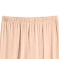 thumbnail image 3 of Maplenight Womens Pajama Capri Pants Lightweight Cropped Lounge Pants Elastic Waist Soft Relaxed Fit Casual Sleep Bottoms, 3 of 4