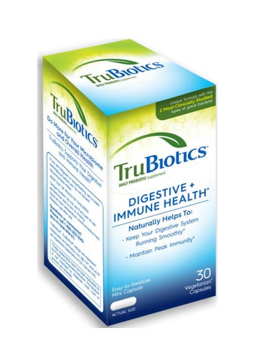 TruBiotics, Daily Probiotic Supplement for Digestive Health, 30 Count