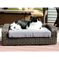 thumbnail image 4 of Iconic Pet Rattan Pet Sofa Bed - Indoor/Outdoor, 4 of 12