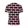thumbnail image 6 of T Shirt For Men Animal Farm Print Running T-Shirt Cute Pink Pig Harajuku Mens Streetwear Tshirt Beac, 6 of 7