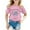 Pink, variant on Hiijoy Toddler Girls Graphic T-Shirt Turtle Print Short Sleeve Casual T Shirt, Sizes 3-14