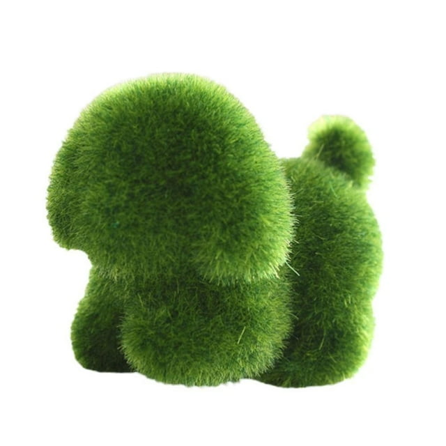 Easter Artificial Moss Bunny Decorations Simulation Turf Bunny Durable Portable Artificial Moss Animal Turf Grass Rabbit