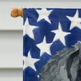 thumbnail image 3 of Carolines Treasures BB9660CHF Giant Schnauzer Patriotic Flag Canvas House Size  Large multicolor, 3 of 4