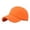Orange |#6, variant on Unstructured Distressed Baseabll Cap Cotton Soft Dad Hat Adjustable Low Profile Headwear Ball Caps for Women Men (Orange)