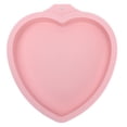 thumbnail image 1 of Molde para hornear pasteles, molde de silicona reutilizable para panadería, pastelería, postres, corazón rosa, 1 of 10