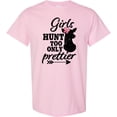 thumbnail image 3 of Inktastic Hunting Girls Hunt Too Only Prettier with Doe and Arrow T-Shirt, 3 of 5
