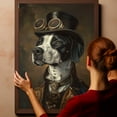 thumbnail image 6 of Pointer Dog Canvas Painting Canvas Art Prints Bathroom Artwork for Wall Living Room Bedroom Bathroom Wall Art Framed Art Wall Decor Wood Wall Hanging Art, 6 of 6