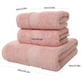 thumbnail image 2 of Ngheia Pure Cotton Bath Towel White 34*34Cm, Cotton Bath Towel Bath Towels Hand Towels Washcloths Highly Absorbent Towels for Bathroom Gym Hotel (White), 1 Towel, 2 of 3