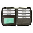 thumbnail image 2 of Mens Premium Soft Leather Bifold Zippered ID Wallet P 702 (C), 2 of 8