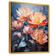 thumbnail image 2 of Designart "Cubist Harmony In Lotus" Lotus Floater Framed Canvas Art Print, 2 of 5