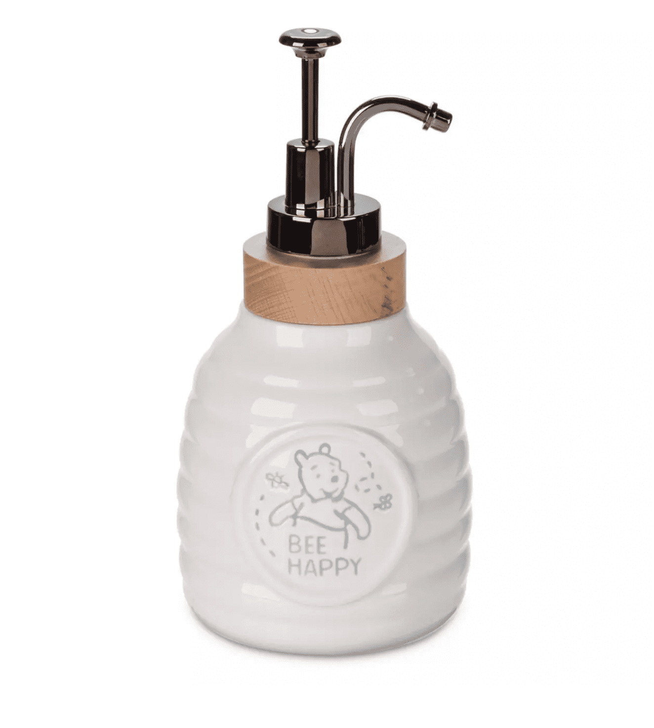 SNOOPY PEANUTS glass soap pump dispenser bathroom 340ml New 