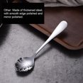 thumbnail image 3 of Moyic Juego de cubiertos con forma de cucharilla de acero inoxidable de 6 uds., vajilla impresa, cuchara, café, postres, azúcar, té de la Mostrada Tipo 6, 3 of 6