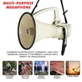 thumbnail image 5 of 100W Long-Range Voice Amplifier with Siren, USB/SD/AUX Inputs & Weatherproof Design - Portable PA Speaker for Sports, Events, and Emergency Alerts, 5 of 9