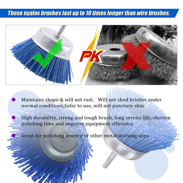 Nyalox cup brush deals