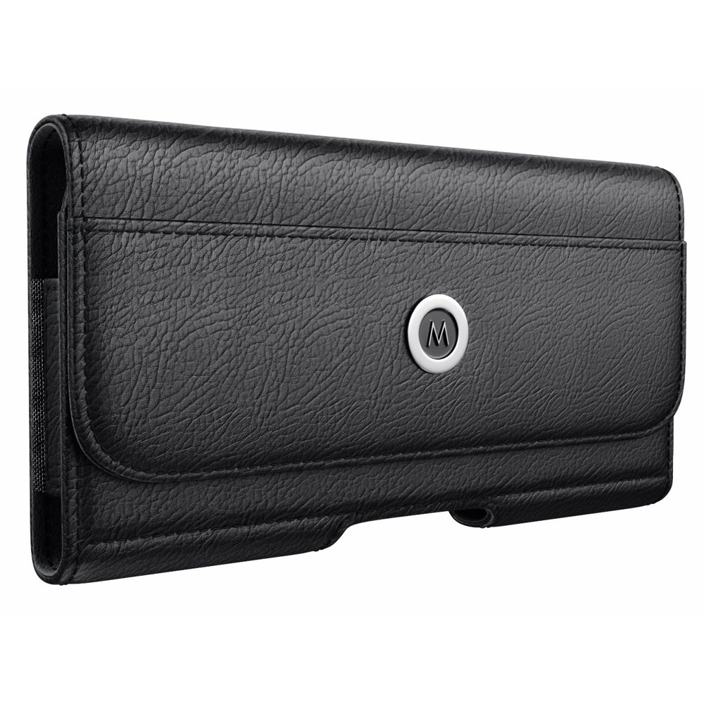 iPhone X Belt Clip Case Leather Holster Pouch with Belt Holder and