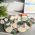 thumbnail image 2 of Ukeler Moss Bath Rugs Cute Decorative Moss Accent Rug for Bathroom Soft Shag Bedroom Area Rugs Throw Non Slip Washable Bath Mat Kitchen Rugs 35''×24'', 2 of 6
