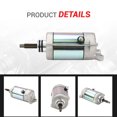 thumbnail image 4 of Techie TS1S8009 Starter Motor Compatible with Polaris Ranger XP 900 1000 RZR XP Turbo 2016-2021,for Polaris RZR 900 2015-2024,Ranger Crew XP 1000 2017-2024 Replacement for 4014037 4014548 SMU0541, 4 of 7