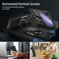 thumbnail image 4 of MYKOMI Magnetic Case for Samsung Galaxy Z Fold 6, [Compatible with MagSafe] 360° Rotating Magnetic Ring Kickstand Phone Case Slim Hard PC Protective Cover Case for Z Fold 6 5G (Black), 4 of 8