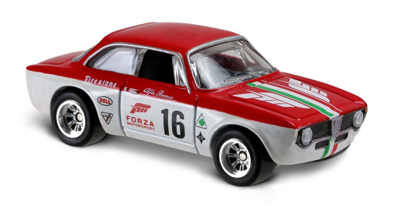 Hot Wheels Forza Motorsport Véhicule en métal moulé sous pression – Alfa Romeo Giulia Sprint GTA