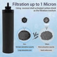 thumbnail image 4 of 4PCS Activated Carbon Replacement Filters for BERKEY BB9-2 Gravity-Fed Water System, 4 of 5