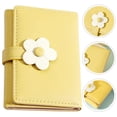 thumbnail image 3 of MasteelfCA Simple Style Student Purse Flower Pattern Fashion Wallet Folding Korean Style Girl Purse, 3 of 7