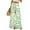 Mint Green, variant on TRUBKH boho pants for women High Waist Wide Leg Pants Floral Solid Long Palazzo Pants Summer Print Boho Palazzo Pants High Waist Trousers With Pockets women's lounge boho outfits for women Brown L