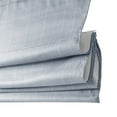 thumbnail image 4 of Madison Park Galen Polyester Basket Weave Light Filtering Roman Shade in Blue, 4 of 10