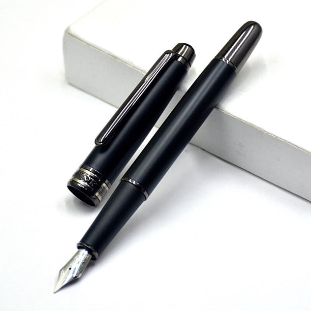Bolígrafo De Metal MB Blance Rollerball de alta calidad para oficina, escuela, escritura, pluma estilográfica, 163, color negro mate de lujo, IWL666858