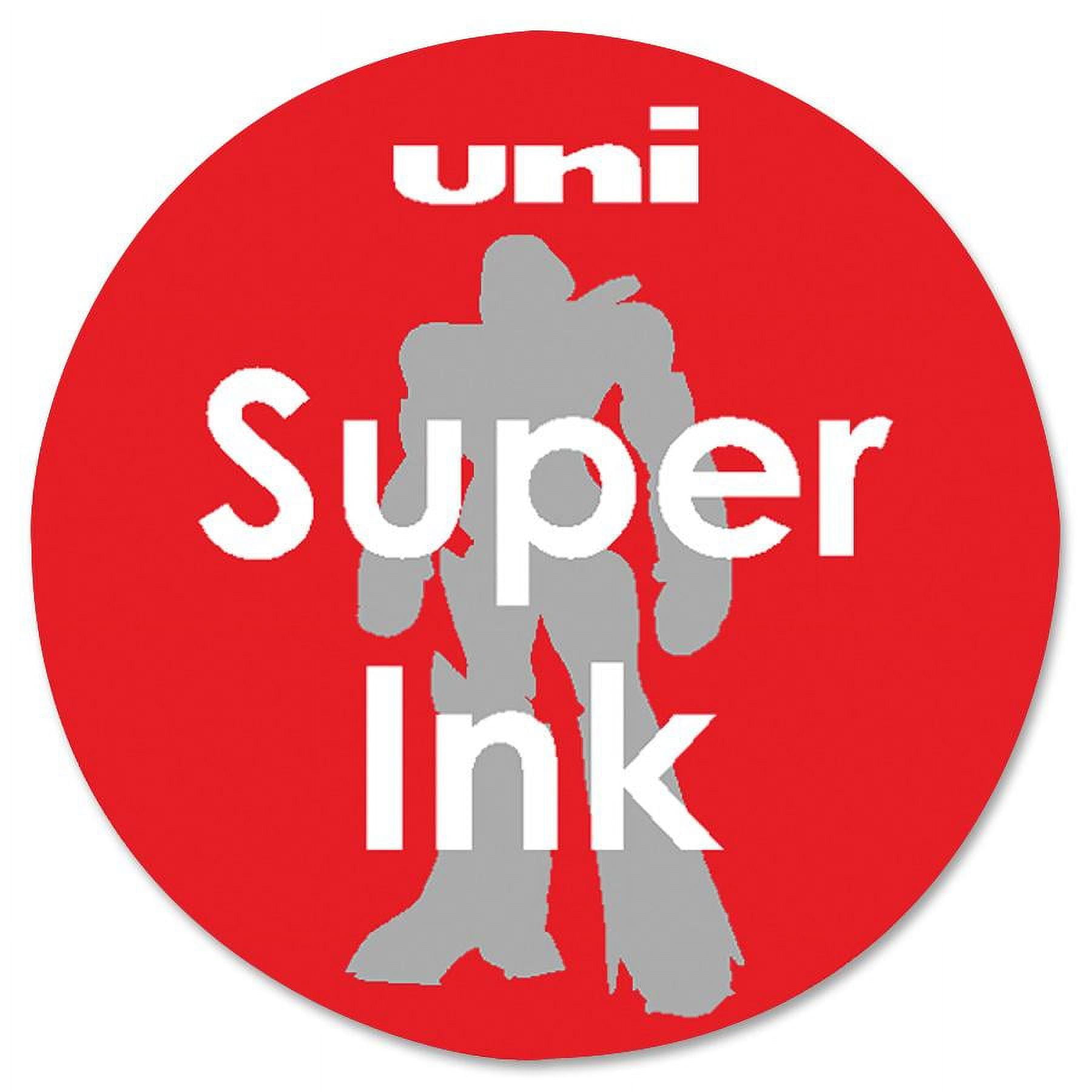 uni-ball Roller Ball Stick Dye-Based Pen Red Ink Micro Dozen 60152