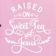 thumbnail image 5 of Wild Bobby Raised on Sweet Tea and Jesus Inspirational/Christian Men Graphic Tee, Light Pink, 4X-Large, 5 of 5