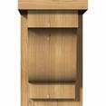 thumbnail image 2 of 7 1/2"W x 8"D x 12"H Newport Smooth Corbel w/Backplate, Western Red Cedar, 2 of 9