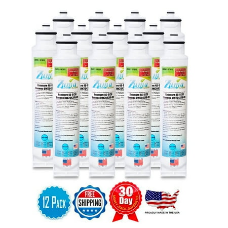 

Zuma Filters™ Brand Refrigerator Water and Ice Filter compatible with Daewoo® / Kenmore® SR620XPK (12 Pack) ZWFK1-RF300