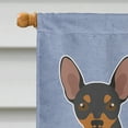thumbnail image 3 of Carolines Treasures CK3672CHF Prague Ratter Bienvenue Drapeau Toile Maison Taille, 3 of 4