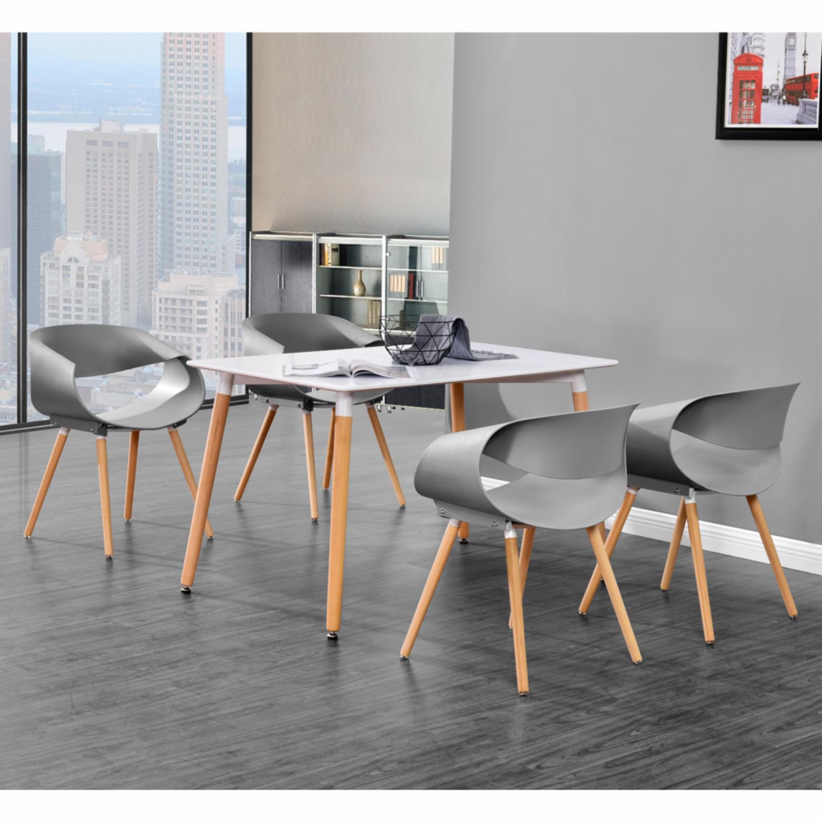 Best Master Furniture Streamlined 5 Piece Modern Set Black