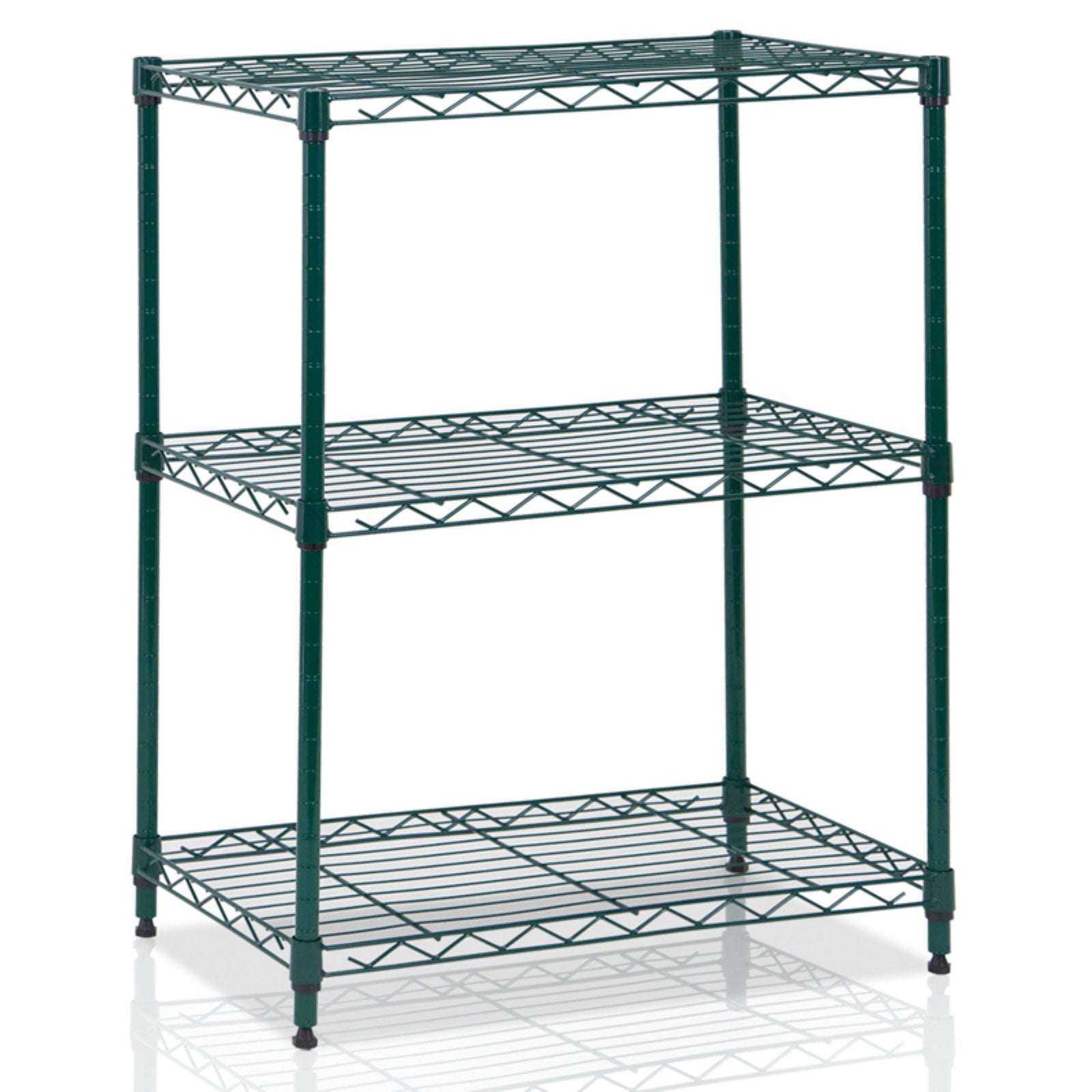 Furinno Wayar 3Tier HeavyDuty Wire Shelving, Multiple Colors