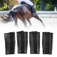 thumbnail image 1 of 4 Pcs Bottes de Jambe de Cheval en Maille Respirante Bottes de Protection de Jambe de Cheval Protège-Jambes pour le Stress et la Fatigue des Jambes, 1 of 8