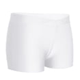 thumbnail image 5 of iiniim Girls Gymnastics Dancewear Athletic Ballet Dance Gym Yoga Workout Booty Shorts Activewear White 10, 5 of 7