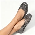thumbnail image 6 of CHICVOMEY Comfortable Womens Flats Lightweight Slip-on Jelly Shoes Casual Non-slip Flat Shoes Suitable for Holiday and Beach, 6 of 8