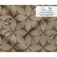 thumbnail image 2 of Soimoi 56 Inch Wide Polyester Canvas Fabric By 2 Yard - Geometric Theme - Brown - Water-Resistant Outdoor & Upholstery Material, 2 of 7