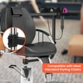 thumbnail image 3 of Salon Tray Attached to Chair,Salon Metal Tray with 360 ° Rotation ＆ Adjustable Height, 3 of 7