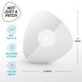 thumbnail image 3 of Not Just a Patch Adhesive Patches for Freestyle Libre 2 & Lingo CGM – Water-Resistant & Sweatproof Sensor Covers Pre-Cut Clear Patch – 20 Pack, 3 of 7