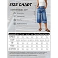 thumbnail image 6 of EMMIOL Women's High Waisted Baggy Denim Bermuda Shorts - Y2K Wide Leg Casual Trendy Streetwear Summer Shorts, 6 of 7