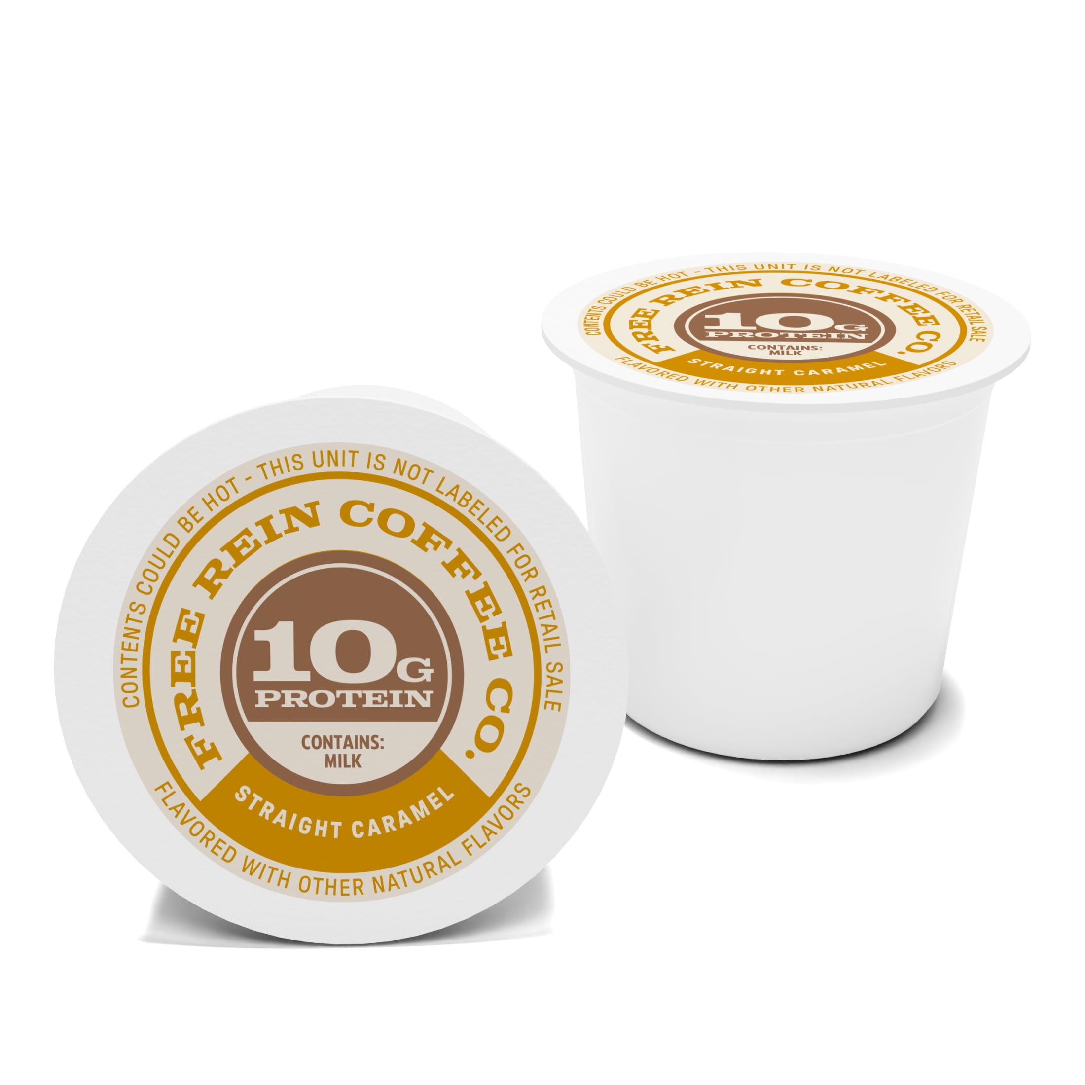 Free Rein Coffee Company Caramel Protein Pods (10 Count)